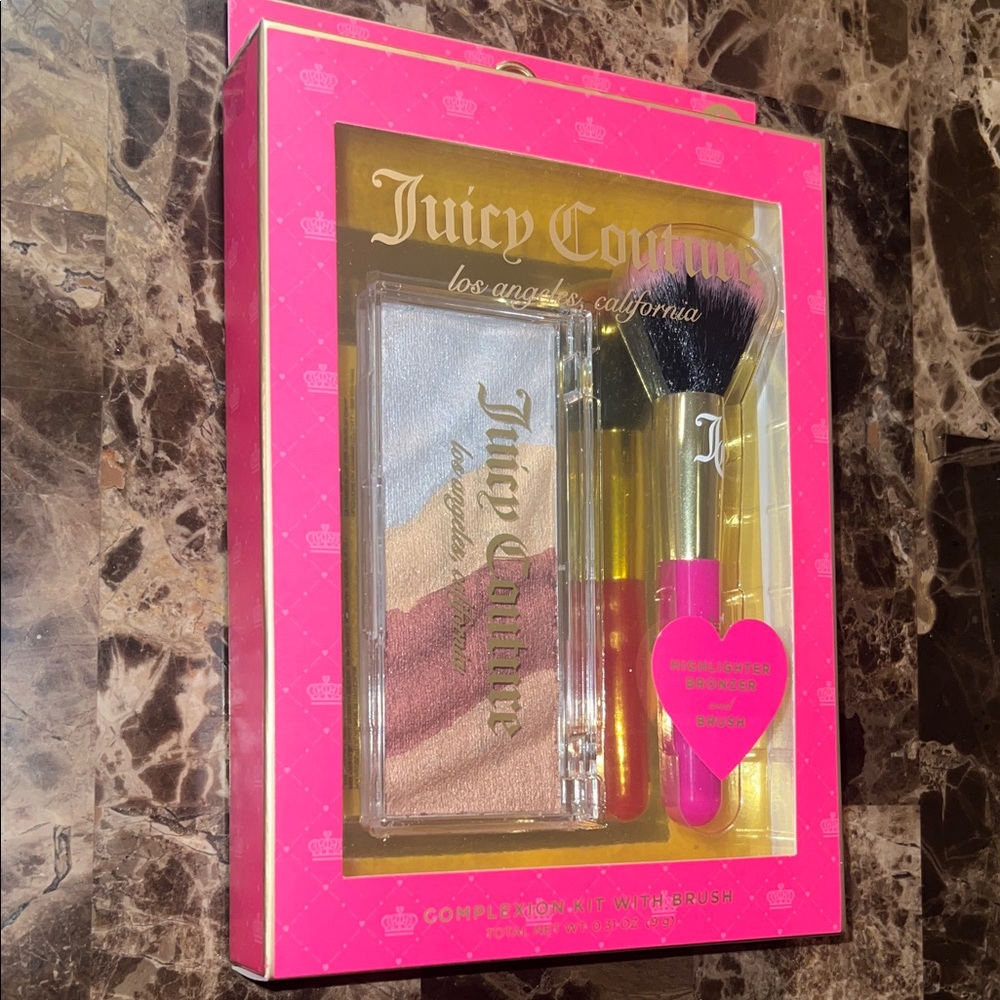 ✅ NWT Juicy Couture Highlighter Bronzer and Blush Set